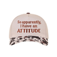 "So Apparently, I Have An Attitude" Ball Cap-[option4]-[option5]-Cute-Trendy-Shop-Womens-Boutique-Clothing-Store