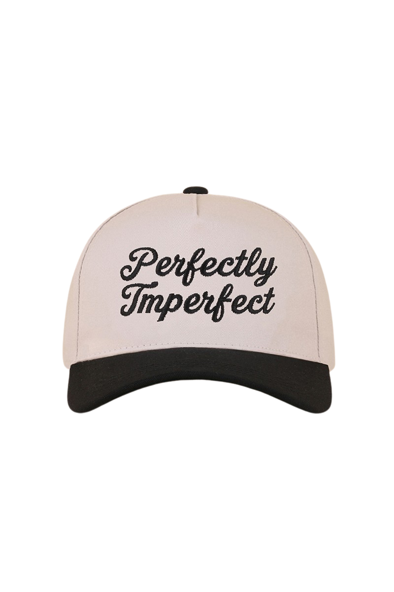 "Perfectly Imperfect" Ball Cap-Black-[option4]-[option5]-Cute-Trendy-Shop-Womens-Boutique-Clothing-Store