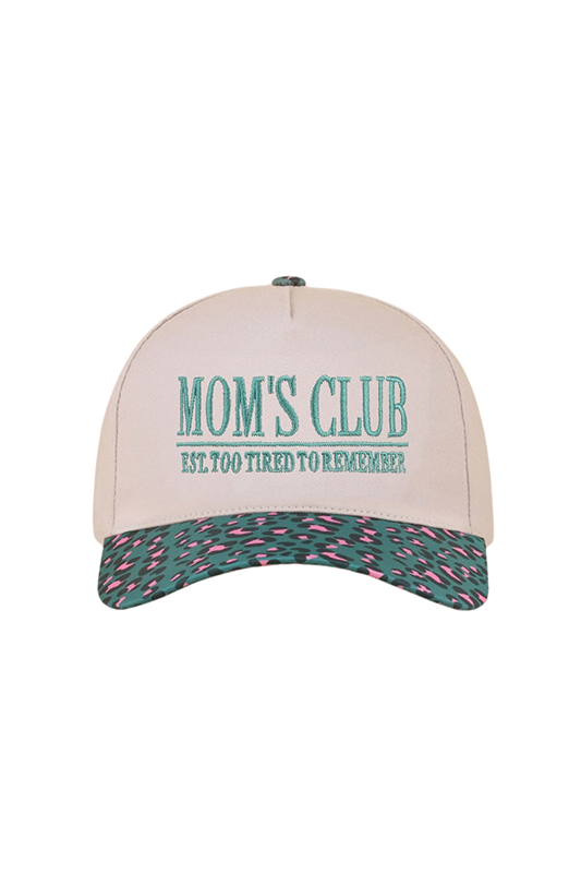 "Mom's Club" Ball Cap-Cougar-[option4]-[option5]-Cute-Trendy-Shop-Womens-Boutique-Clothing-Store