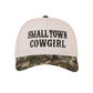 'Small Town Cowgirl" Ball Cap-Camo-[option4]-[option5]-Cute-Trendy-Shop-Womens-Boutique-Clothing-Store