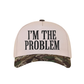 I'm The Problem Baseball Cap-Camouflage-[option4]-[option5]-Cute-Trendy-Shop-Womens-Boutique-Clothing-Store