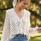 Soft Romance Ruffle Polka Dot Top-Cute-Trendy-Shop-Womens-Boutique-Clothing-Store