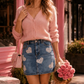 Sweet Statement Rhinestone Heart Denim Skirt-[option4]-[option5]-Cute-Trendy-Shop-Womens-Boutique-Clothing-Store