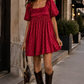 Leopard Jacquard Babydoll Dress Red-[option4]-[option5]-Cute-Trendy-Shop-Womens-Boutique-Clothing-Store