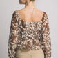Midnight & Mocha Floral Peplum Blouse-Cute-Trendy-Shop-Womens-Boutique-Clothing-Store