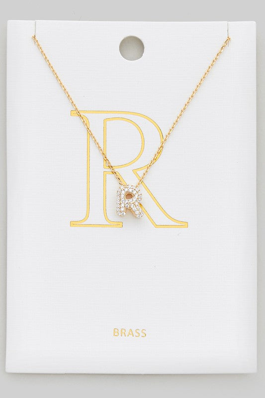 Let's Get Personal Initial Necklace R-[option4]-[option5]-Cute-Trendy-Shop-Womens-Boutique-Clothing-Store