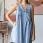 Talk To Me V Neck Denim Dress-[option4]-[option5]-Cute-Trendy-Shop-Womens-Boutique-Clothing-Store