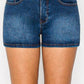 Kick It Up Dark Blue Denim Shorts-[option4]-[option5]-Cute-Trendy-Shop-Womens-Boutique-Clothing-Store