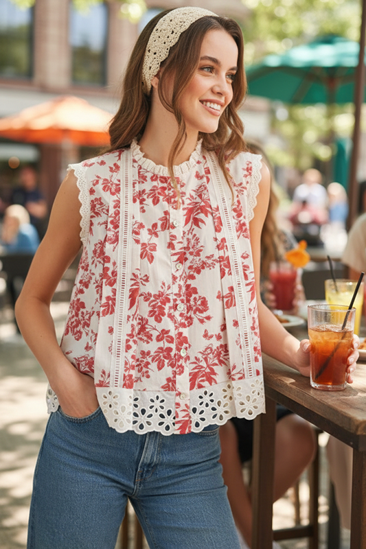 Bring Out The Sweetness Vintage Top-[option4]-[option5]-Cute-Trendy-Shop-Womens-Boutique-Clothing-Store