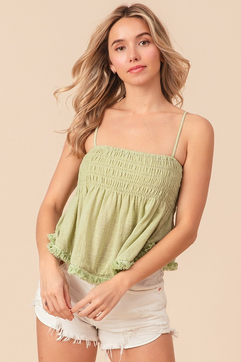 Summer Fun Smocked Cami-[option4]-[option5]-Cute-Trendy-Shop-Womens-Boutique-Clothing-Store