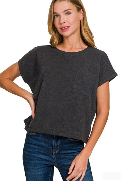 Important Decision Crop Tee Shirt Top-Black-SMALL-[option4]-[option5]-Cute-Trendy-Shop-Womens-Boutique-Clothing-Store