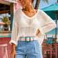 Coastal Chic Belted Mini Shorts-Sky Blue-SMALL-[option4]-[option5]-Cute-Trendy-Shop-Womens-Boutique-Clothing-Store