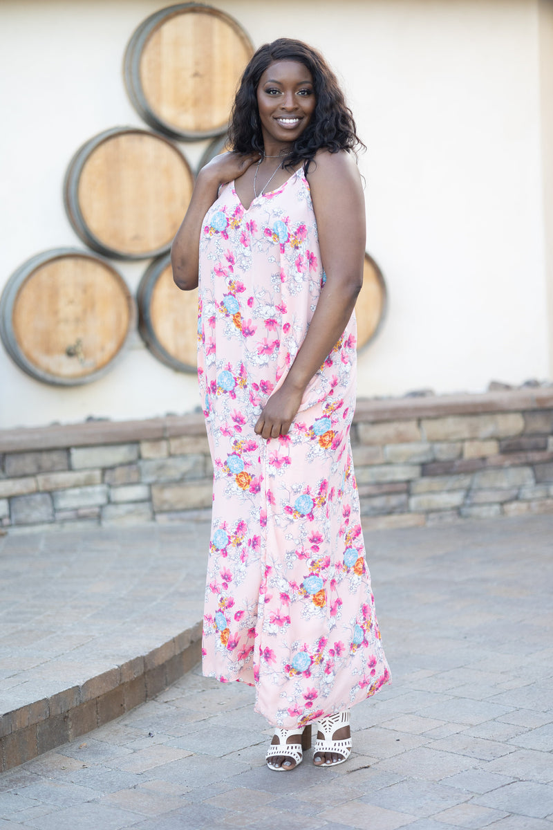 Simply Stunning Dusty Pink Maxi *online exclusive-[option4]-[option5]-Cute-Trendy-Shop-Womens-Boutique-Clothing-Store