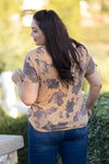Chocolate Chip Joy Ruched Back Dolman *online exclusive