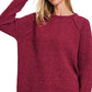 Cloud Nine Raglan Sweatshirt-Burgundy-SMALL-[option4]-[option5]-Cute-Trendy-Shop-Womens-Boutique-Clothing-Store
