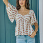 Girls' Weekend Floral Top-[option4]-[option5]-Cute-Trendy-Shop-Womens-Boutique-Clothing-Store