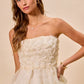 White Roses Peplum Top-[option4]-[option5]-Cute-Trendy-Shop-Womens-Boutique-Clothing-Store