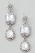 Date Night Stone Link Earrings Silver-[option4]-[option5]-Cute-Trendy-Shop-Womens-Boutique-Clothing-Store