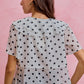 Dotted Elegance Polka Dot Ruffle Top-[option4]-[option5]-Cute-Trendy-Shop-Womens-Boutique-Clothing-Store