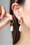 Party Ready Double Pearl Earrings-[option4]-[option5]-Cute-Trendy-Shop-Womens-Boutique-Clothing-Store