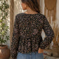 Velvet Moon Boho Peplum Floral Top-Cute-Trendy-Shop-Womens-Boutique-Clothing-Store