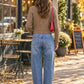 The Espresso Cable Knit Cropped Cardigan-Cute-Trendy-Shop-Womens-Boutique-Clothing-Store