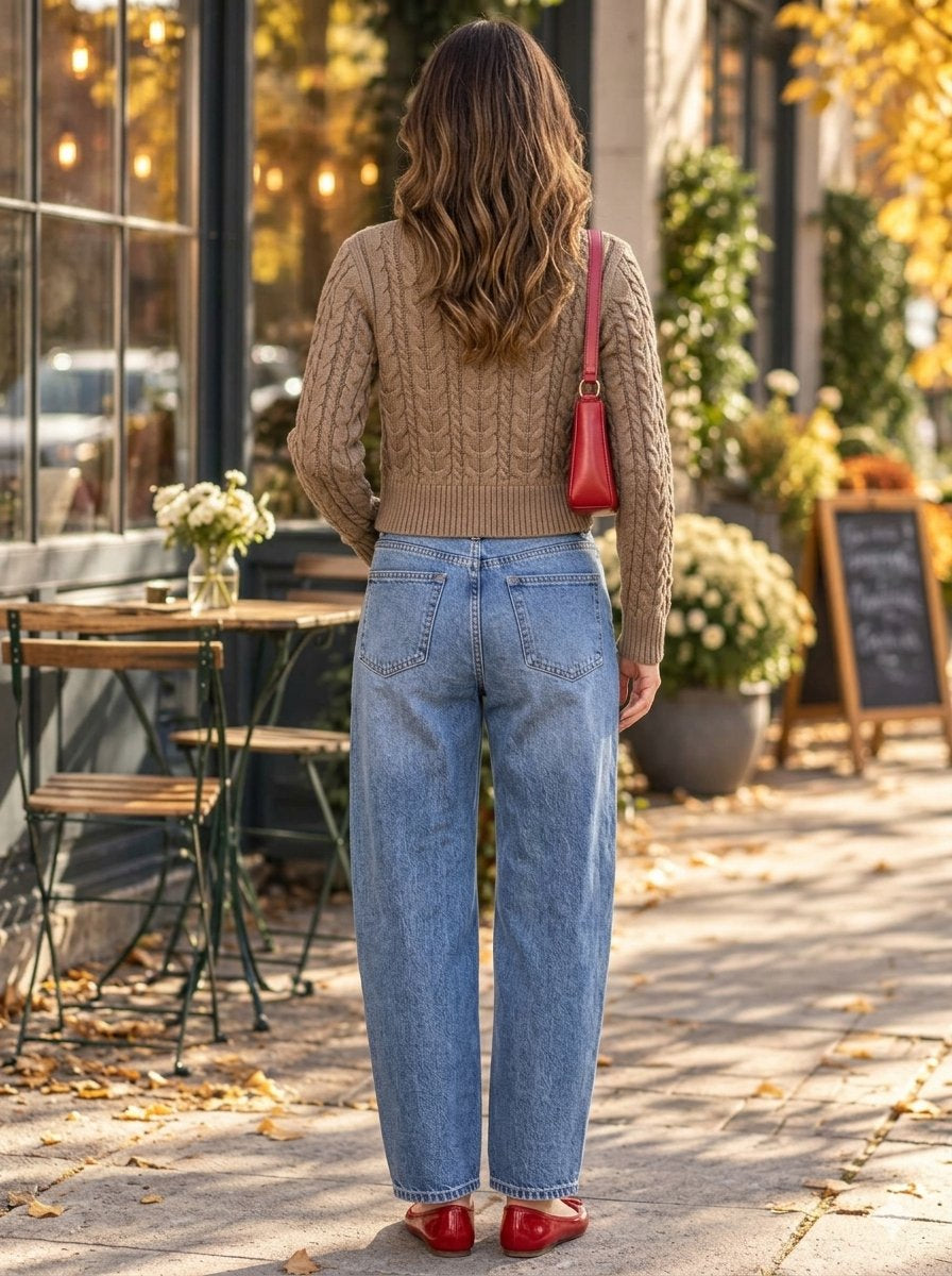 The Espresso Cable Knit Cropped Cardigan-Cute-Trendy-Shop-Womens-Boutique-Clothing-Store