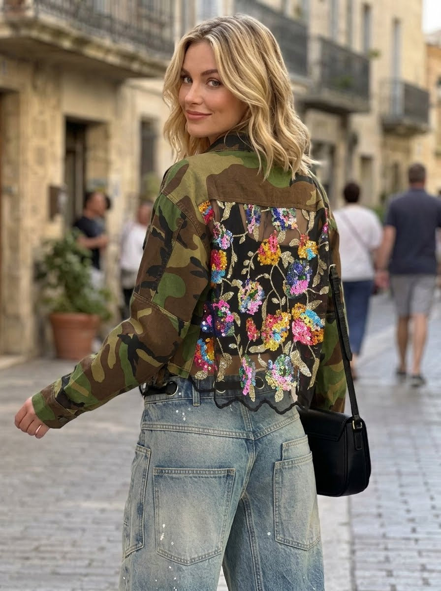 Changing the Script Camo Sequins Jacket-Cute-Trendy-Shop-Womens-Boutique-Clothing-Store