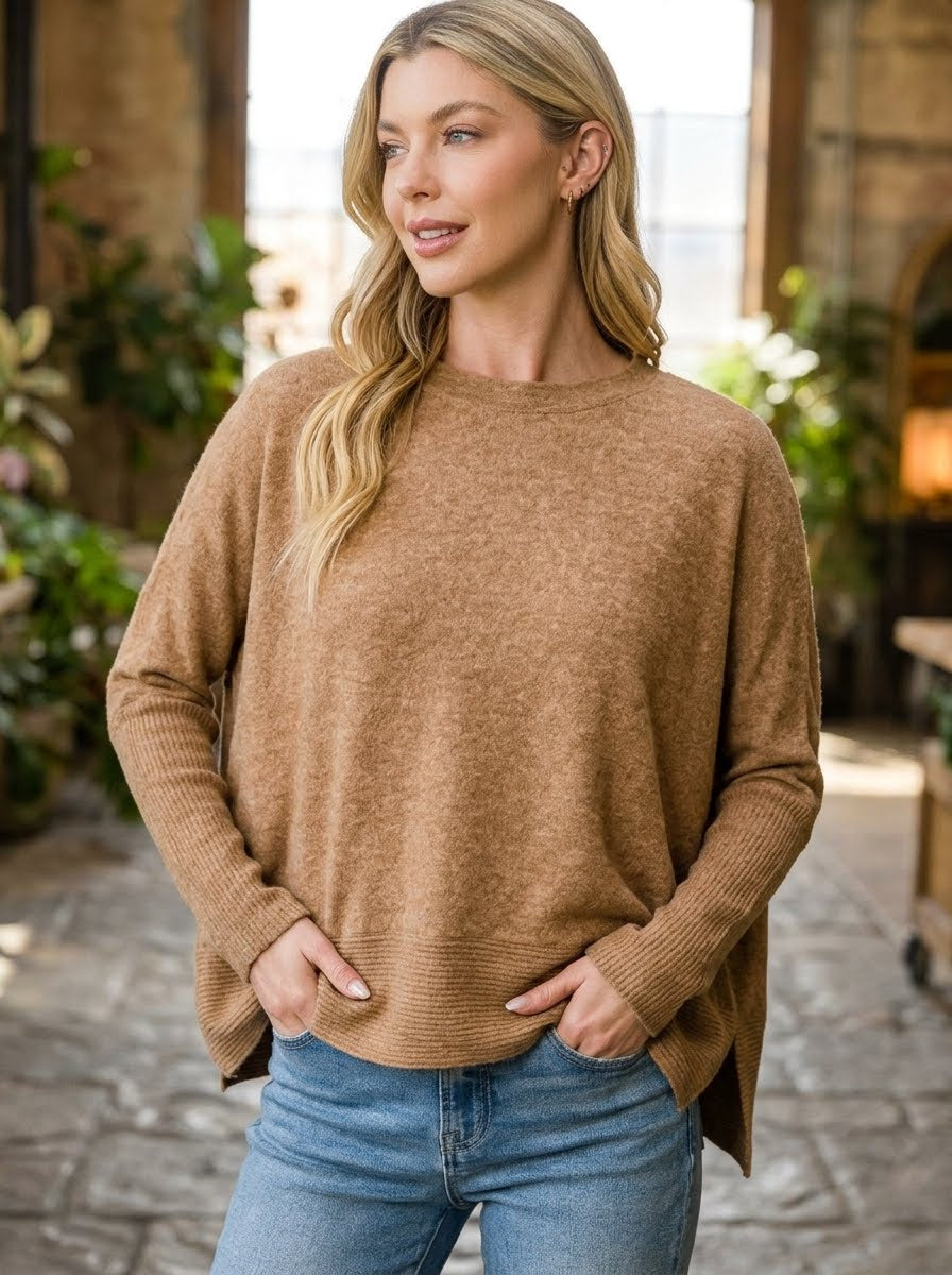 CloudKnit Cozy Melange Top-Cute-Trendy-Shop-Womens-Boutique-Clothing-Store