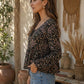 Velvet Moon Boho Peplum Floral Top-Cute-Trendy-Shop-Womens-Boutique-Clothing-Store