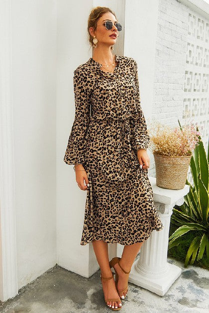 Biggest Fan Long Leopard Print Dress *instore & online-[option4]-[option5]-Cute-Trendy-Shop-Womens-Boutique-Clothing-Store