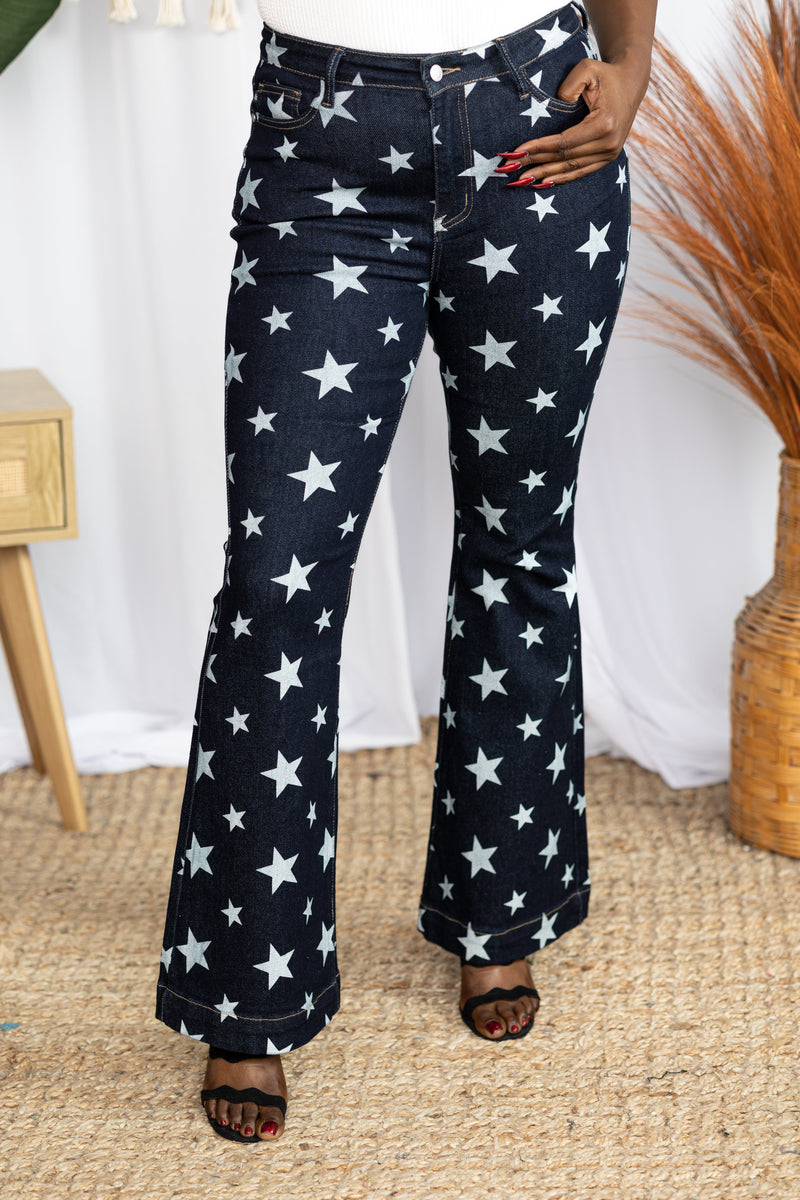 Freedom Stars - Judy Blue *online exclusive-[option4]-[option5]-Cute-Trendy-Shop-Womens-Boutique-Clothing-Store