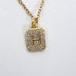 Rhinestone Initial Necklace Gold Limited Letters-H-[option4]-[option5]-Cute-Trendy-Shop-Womens-Boutique-Clothing-Store