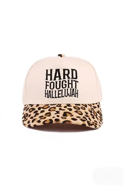 "Hard Fought Hallelujah" Cap-Leopard-[option4]-[option5]-Cute-Trendy-Shop-Womens-Boutique-Clothing-Store