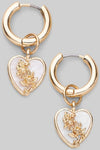 Dangle Heart Huggie Earrings-[option4]-[option5]-Cute-Trendy-Shop-Womens-Boutique-Clothing-Store