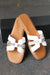 White Vegan Leather & Rhinestone Slide Sandals *Online Exclusive*-[option4]-[option5]-Cute-Trendy-Shop-Womens-Boutique-Clothing-Store