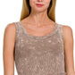 Summer Heat Scoop Neck Crop Tank-Mocha-SMALL/MEDIUM-[option4]-[option5]-Cute-Trendy-Shop-Womens-Boutique-Clothing-Store