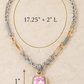 Sorrento Asymmetric Cable & Paperclip Necklace