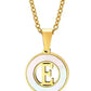 Mother of Pearl Initial Shell Pendant Necklace-E-[option4]-[option5]-Cute-Trendy-Shop-Womens-Boutique-Clothing-Store