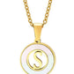Mother of Pearl Initial Shell Pendant Necklace-S-[option4]-[option5]-Cute-Trendy-Shop-Womens-Boutique-Clothing-Store