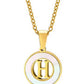 Mother of Pearl Initial Shell Pendant Necklace-H-[option4]-[option5]-Cute-Trendy-Shop-Womens-Boutique-Clothing-Store