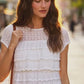 Make A Difference Tiered Lace Top