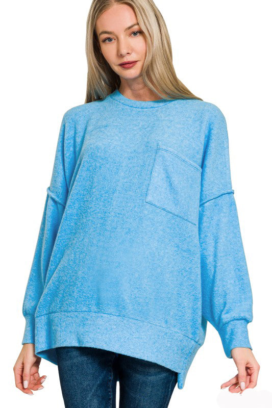 All About That Touch Drop Shoulder Sweater Top-Sky Blue-SMALL/MEDIUM-[option4]-[option5]-Cute-Trendy-Shop-Womens-Boutique-Clothing-Store