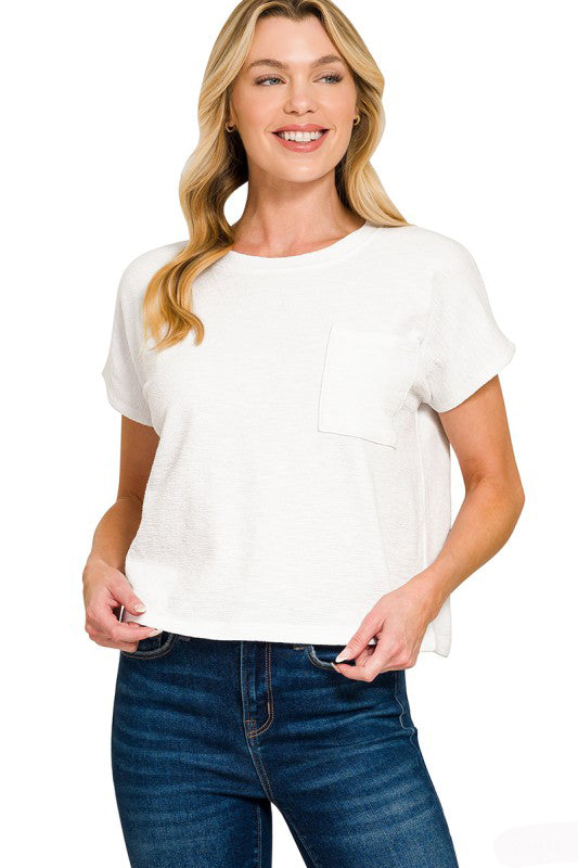 Important Decision Crop Tee Shirt Top-[option4]-[option5]-Cute-Trendy-Shop-Womens-Boutique-Clothing-Store