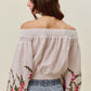 Road Trip Boho Embroidered Crop Top-[option4]-[option5]-Cute-Trendy-Shop-Womens-Boutique-Clothing-Store