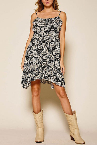 Crushin' It Paisley Dress-[option4]-[option5]-Cute-Trendy-Shop-Womens-Boutique-Clothing-Store