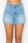 Bring it On Light Denim Shorts-[option4]-[option5]-Cute-Trendy-Shop-Womens-Boutique-Clothing-Store